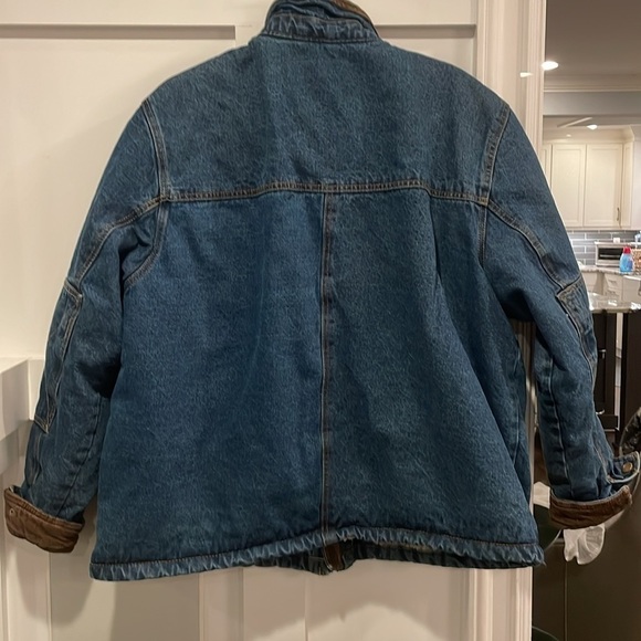 Vintage Wrangler Denim Sherpa Jacket - Picture 8 of 16